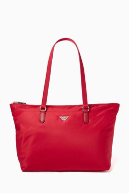 Emporio Armani Shopping Tote Bag in Nylon 216681718_25