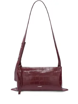 Jil Sander small Empire crocodile-effect shoulder bag 23831170