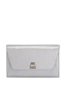 Akris Anouk metallic leather clutch bag 24065308