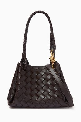 Bottega Veneta Small Andiamo Parachute Bag in Intrecciato Leather 217342967_15