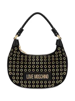 Love Moschino eyelet-embellished mini bag 23636550
