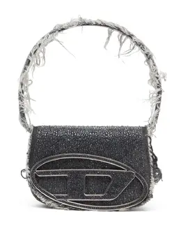 Diesel mini 1DR crystal-embellished shoulder bag 23747193
