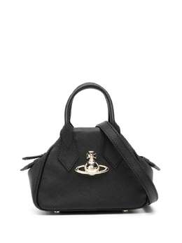 Vivienne Westwood Orb-plaque leather tote bag 23980170