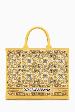 Dolce & Gabbana Medium DG Daily Tote Bag in Canvas 217413121_27