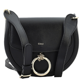 Chloe Ladies Black Arlene Leather Crossbody Bag chc23as141j38
