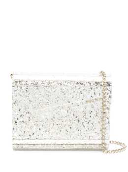 Jimmy Choo Candy glitter-detailing clutch 23726499