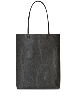 Etro paisley-print open-top tote bag 23776652
