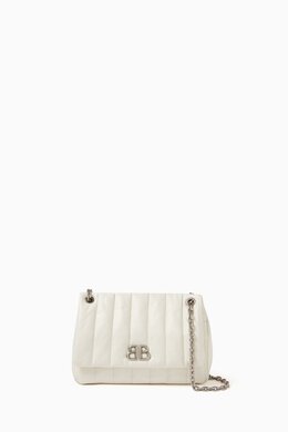 Balenciaga Mini Monaco Quilted Bag in Leather 217162655_26
