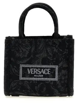 Versace-Extra Small Athena Tote Nero-Donna 51733366636884
