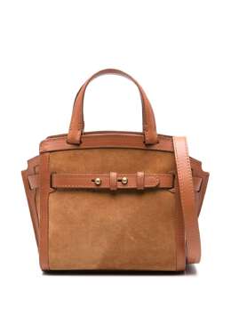 Officine Creative Saddle 009 suede tote bag 23819306