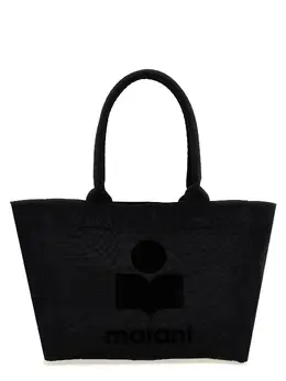 Isabel Marant-Yenki Zipped Tote Nero-Donna 52546875031892