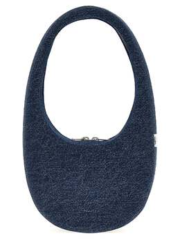 Coperni-Denim Swipe Bag Borse A Mano Blu-Donna 51733402648916