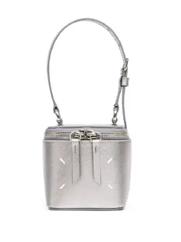Maison Margiela Micro Cube leather tote bag 23910065