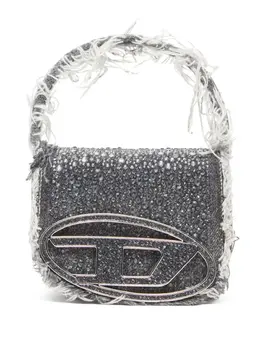 Diesel mini 1DR crystal-embellished shoulder bag 23747227