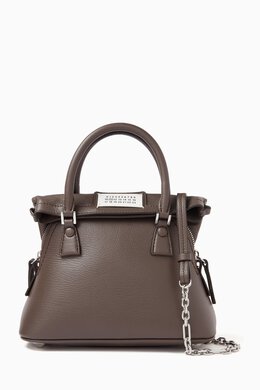 Maison Margiela Mini 5AC Classique Top-handle Bag in Leather 217419980_13