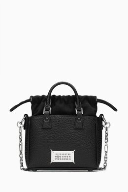 Maison Margiela 5AC Horizontal Tote Bag in Leather 217533548_13