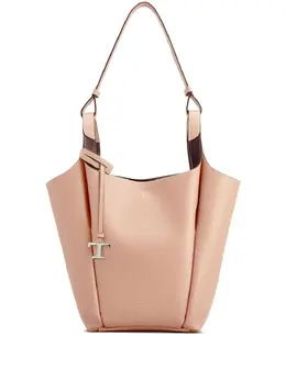 Tod's logo charm two-way shoulder bag 23637961