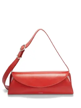 Jil Sander small Cannolo leather shoulder bag 23831125