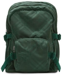 Burberry checked jacquard backpack 22347306