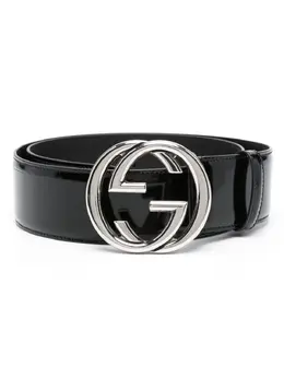 Gucci Interlocking G leather belt 21546403