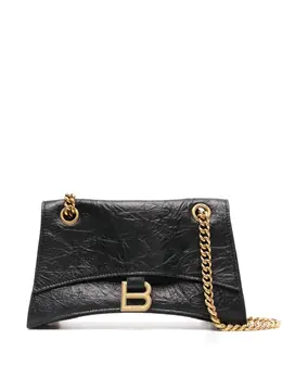 Balenciaga Crush small leather shoulder bag 19004209