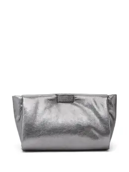 Brunello Cucinelli Lamé calfskin clutch bag 23733324