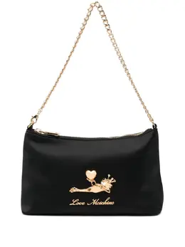 Love Moschino plaque-detail tote bag 24306092