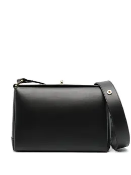 Plan C twist-lock leather shoulder bag 21635114