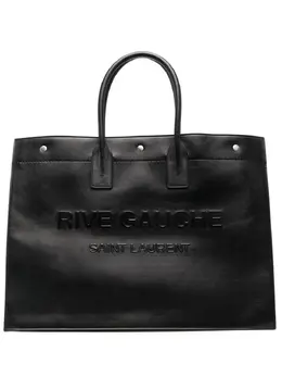 Saint Laurent Rive Gauche leather tote bag 17395710