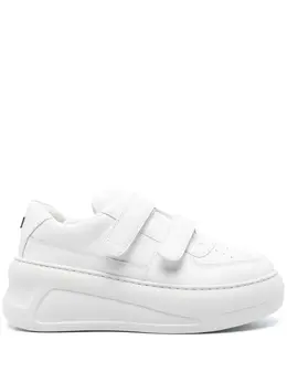 Acne Studios touch-strap platform sneakers 23838914