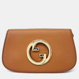 Gucci Brown Leather Blondie Shoulder Bag 1007858