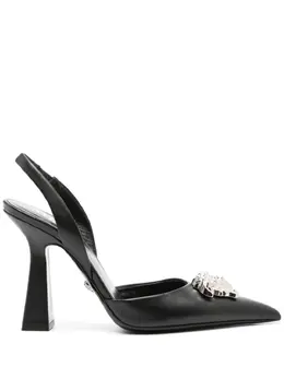 Versace 105mm La Medusa slingback pumps 24147559