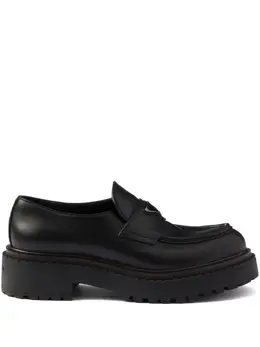Prada leather loafers 24417504
