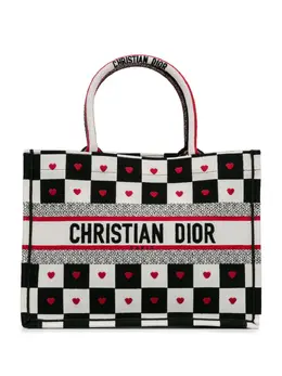 Christian Dior 2021 Medium Dioramour D-Chess Book tote bag 24497867