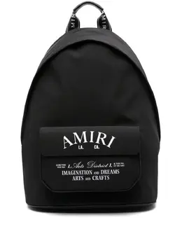 Amiri logo-print backpack 24384790