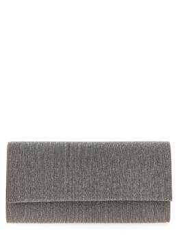 Brunello Cucinelli-Precious Clutch Silver-Donna 52375661347156