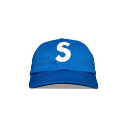 Сумка Supreme Wool S с логотипом, 6 панелей, синий цвет fw21h54 blue