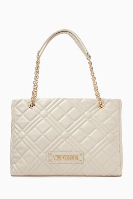 Love Moschino Quilted Tote Bag in Leather 217423427_1029