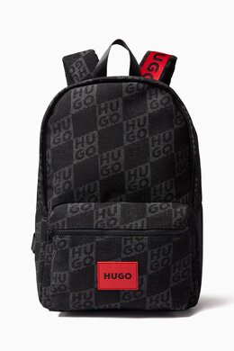 Hugo Monogram-print Backpack 217510229_2709