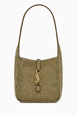 Saint Laurent Mini Le 5 À 7 Shoulder Bag in Silk Satin & Crystals 217551932_20