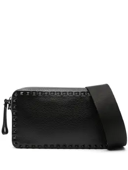 Valentino Garavani Rockstud-embellished messenger bag 24370646
