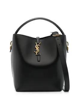 Saint Laurent Catherin logo-plaque leather bag 19361054
