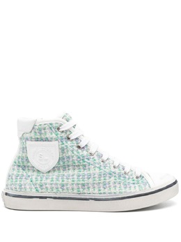 Saint Laurent logo-patch sneakers 17577999