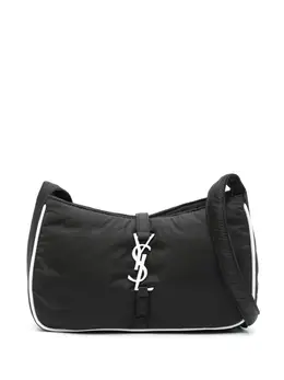 Saint Laurent logo-plaque shoulder bag 19359894