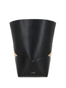 Jil Sander Curve shoulder bag 24318131
