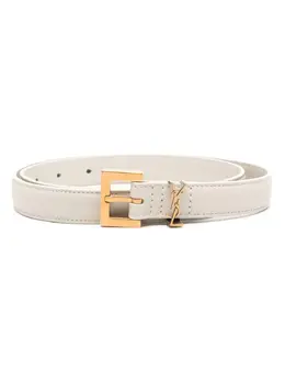 Saint Laurent Cassandre leather belt 15158888