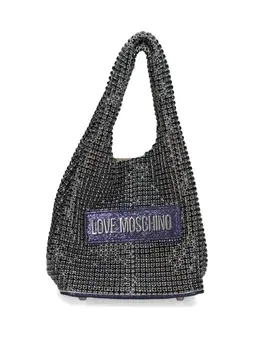 Love Moschino crystal-embellished tote bag 24586907