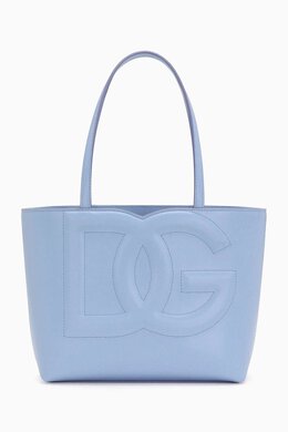 Dolce & Gabbana Medium DG-embossed Logo Tote Bag in Calfskin 215389144_181