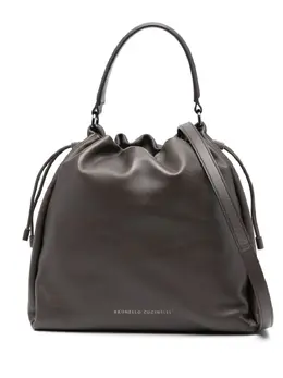 Brunello Cucinelli leather cross body bag 24481589