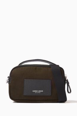 Giorgio Armani Mini Crossbody Bag in Recycled Nylon 216642838_15
